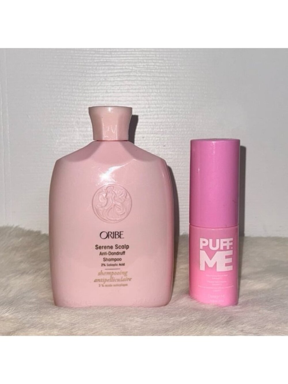Oribe Serene Scalp Anti Dandruff Shampoo 250ml + Puff Me Volumizing Powder